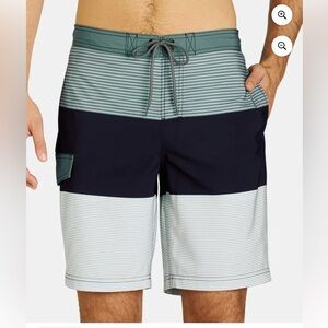 NWT George Men’s Swimsuit with Incrotch UPF 50+, 9”, Size XL